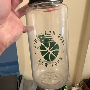 Aime Leon Dore White and Black Water Bottle for Dining